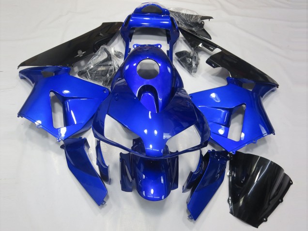 Gloss Blue and Black 03-04 Honda CBR600RR Fairings Gloss Blue and Black 03-04 Honda CBR600RR Fairings