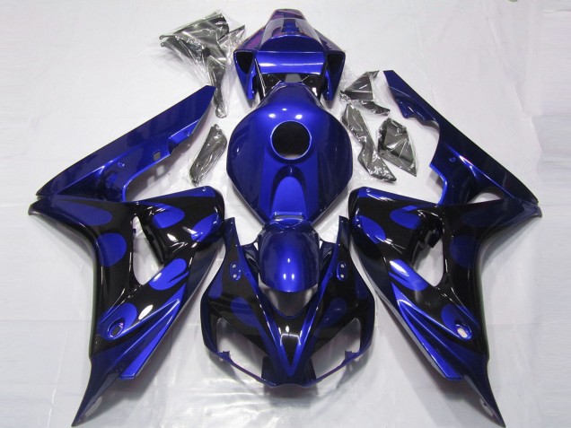 Gloss Blue and Black 06-07 Honda CBR1000RR Fairings Gloss Blue and Black 06-07 Honda CBR1000RR Fairings