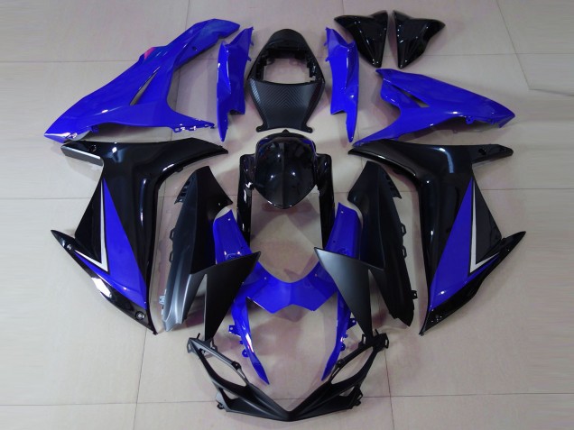 Gloss Blue and Black 11-24 Suzuki GSXR 600-750 Fairings Gloss Blue and Black 11-24 Suzuki GSXR 600-750 Fairings