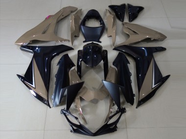 Gloss Brown and Black 11-24 Suzuki GSXR 600-750 Fairings