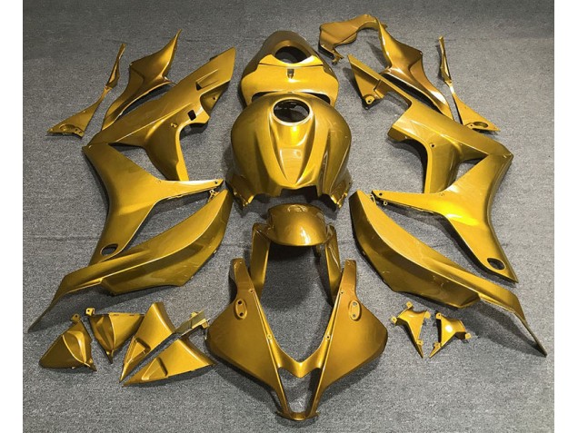 Gloss Gold Plain 07-08 Honda CBR600RR Fairings Gloss Gold Plain 07-08 Honda CBR600RR Fairings
