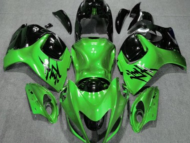 Gloss Green and Black 08-20 Suzuki GSXR 1300 Hayabusa Fairings