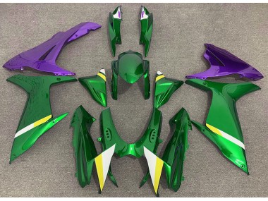 Gloss Green and Purple 11-24 Suzuki GSXR 600-750 Fairings