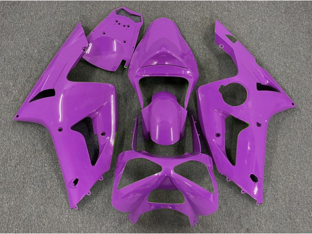 Gloss Magenta Plain 03-04 Kawasaki ZX6R Fairings Gloss Magenta Plain 03-04 Kawasaki ZX6R Fairings