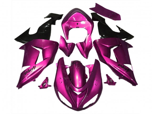 Gloss Pink 06-07 Kawasaki ZX10R Fairings Gloss Pink 06-07 Kawasaki ZX10R Fairings