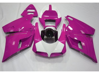 Gloss Pink & White 93-05 Ducati Ducati 996 748 916 998 Fairings