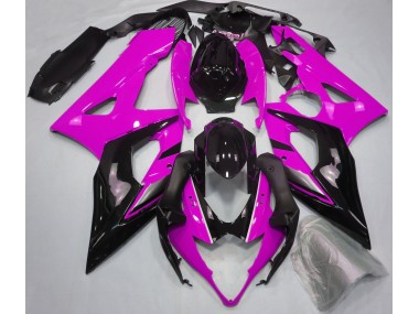 Gloss Pink and Black 05-06 Suzuki GSXR 1000 Fairings