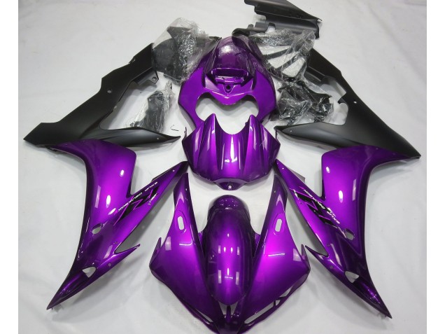 Gloss Purple & Black 04-06 Yamaha R1 Fairings Gloss Purple & Black 04-06 Yamaha R1 Fairings
