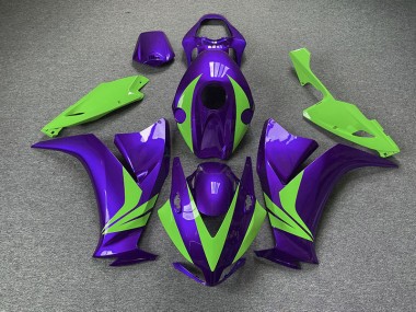 Gloss Purple and Green 12-16 Honda CBR1000RR Fairings