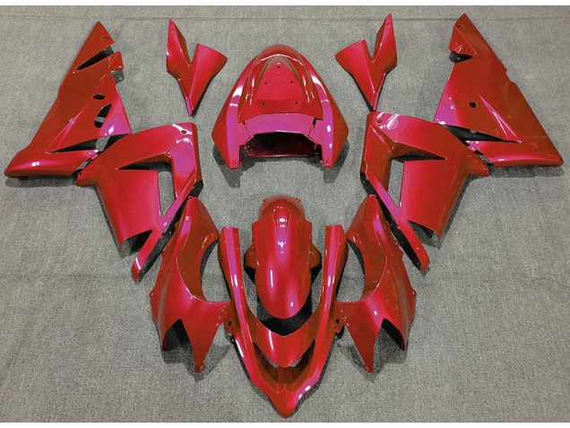 Gloss Red 04-05 Kawasaki ZX10R Fairings Gloss Red 04-05 Kawasaki ZX10R Fairings