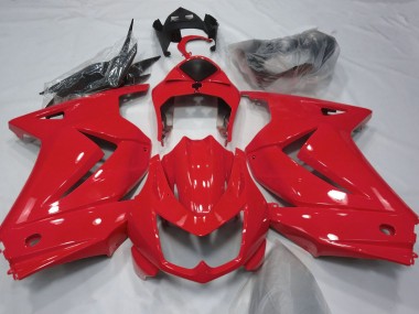 Gloss Red 08-12 Kawasaki Ninja 250 Fairings