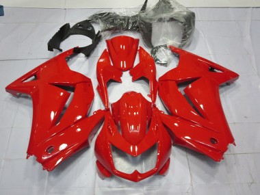 Gloss Red 08-12 Kawasaki Ninja 250 Fairings
