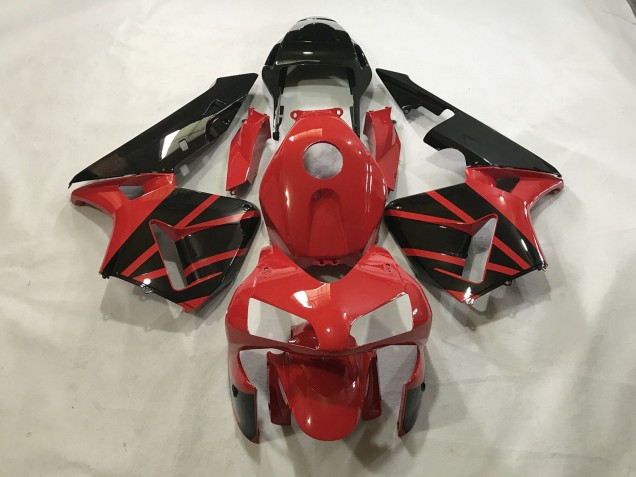 Gloss Red / Black 03-04 Honda CBR600RR Fairings Gloss Red / Black 03-04 Honda CBR600RR Fairings