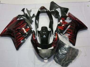 Gloss Red Flame 96-07 Honda CBR1100XX Fairings