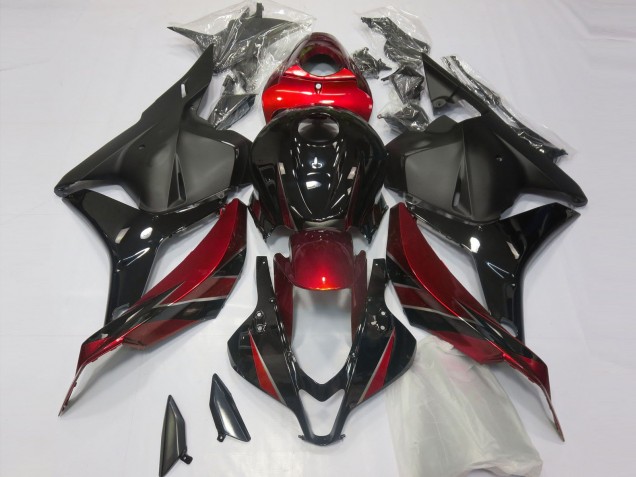 Gloss Red and Black 09-12 Honda CBR600RR Fairings