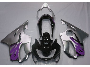 Gloss Silver & Purple 99-00 Honda CBR600 F4 Fairings