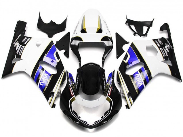Gloss Viru Style 01-03 Suzuki GSXR 600-750 Fairings Gloss Viru Style 01-03 Suzuki GSXR 600-750 Fairings