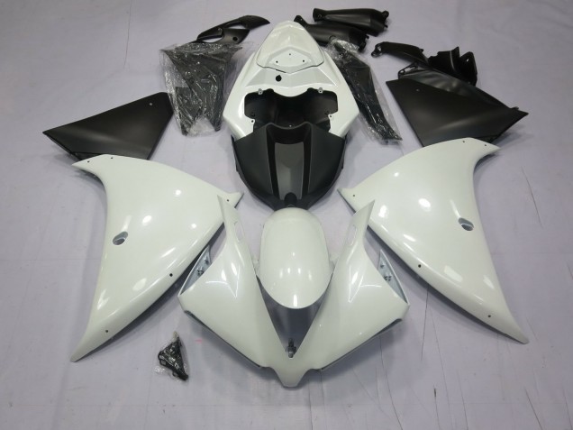 Gloss White 09-11 Yamaha R1 Fairings Gloss White 09-11 Yamaha R1 Fairings