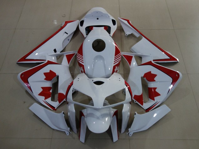 Gloss White Canada 05-06 Honda CBR600RR Fairings Gloss White Canada 05-06 Honda CBR600RR Fairings