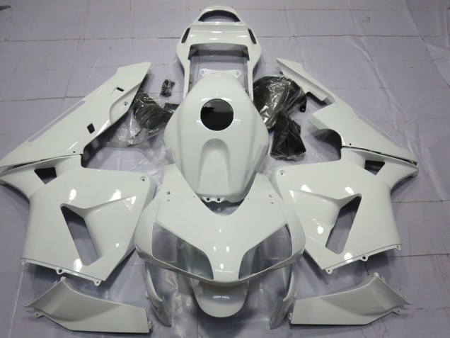 Gloss White Plain 03-04 Honda CBR600RR Fairings Gloss White Plain 03-04 Honda CBR600RR Fairings