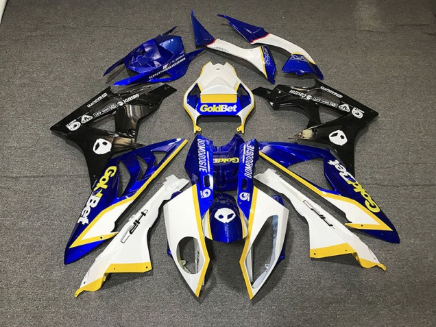 Gloss White and Blue 12-16 Honda CBR1000RR Fairings Gloss White and Blue 12-16 Honda CBR1000RR Fairings