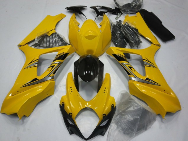 Gloss Yellow 07-08 Suzuki GSXR 1000 Fairings Gloss Yellow 07-08 Suzuki GSXR 1000 Fairings