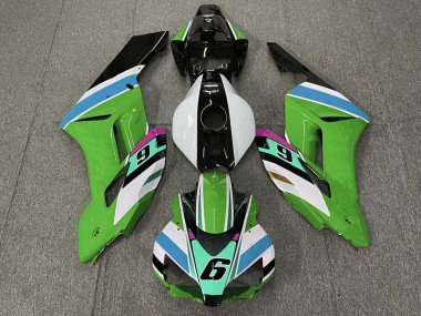 Green 6 04-05 Honda CBR1000RR Fairings