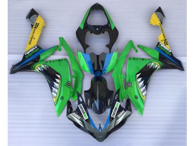 Green Shark 07-08 Yamaha R1 Fairings