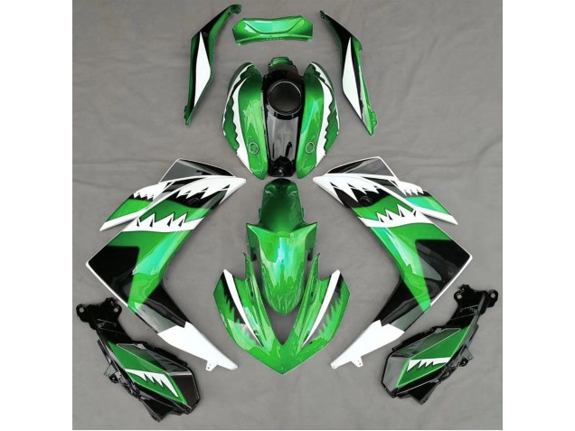 Green Shark 15-18 Yamaha R3 Fairings Green Shark 15-18 Yamaha R3 Fairings