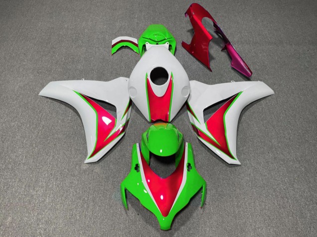 Green and Red Gloss 08-11 Honda CBR1000RR Fairings