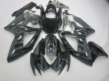 Grey Flame 06-07 Suzuki GSXR 600-750 Fairings