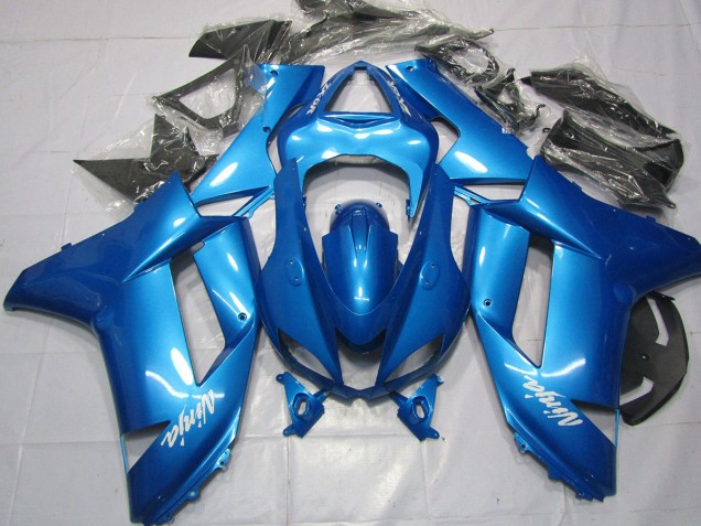 Light Blue 07-08 Kawasaki ZX6R Fairings Light Blue 07-08 Kawasaki ZX6R Fairings