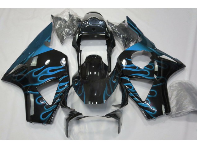 Light Blue Flame 02-03 Honda CBR954RR Fairings Light Blue Flame 02-03 Honda CBR954RR Fairings