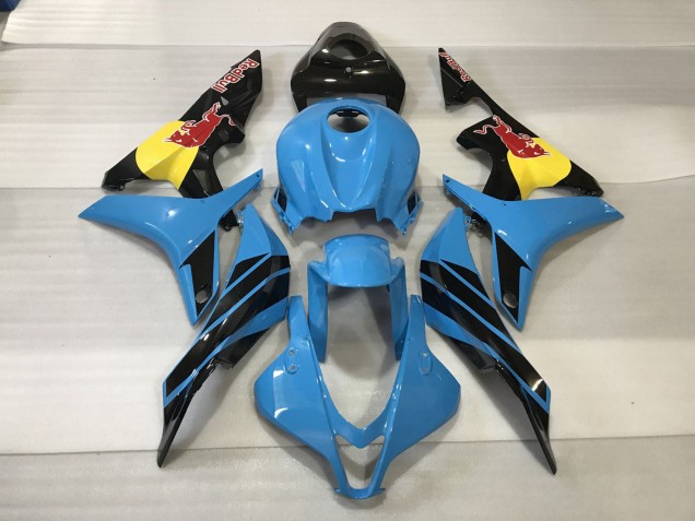 Light Blue Red Bull 07-08 Honda CBR600RR Fairings Light Blue Red Bull 07-08 Honda CBR600RR Fairings