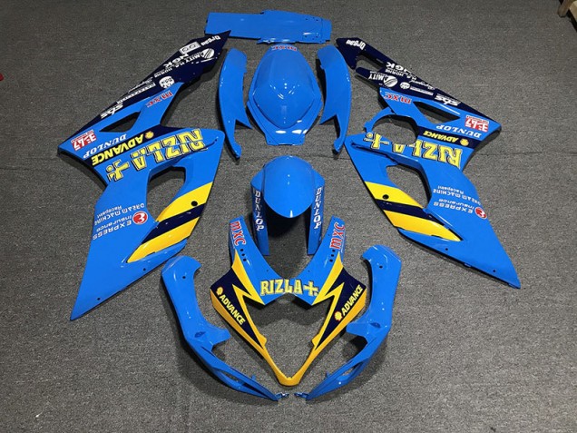Light Blue Rizla 05-06 Suzuki GSXR 1000 Fairings Light Blue Rizla 05-06 Suzuki GSXR 1000 Fairings