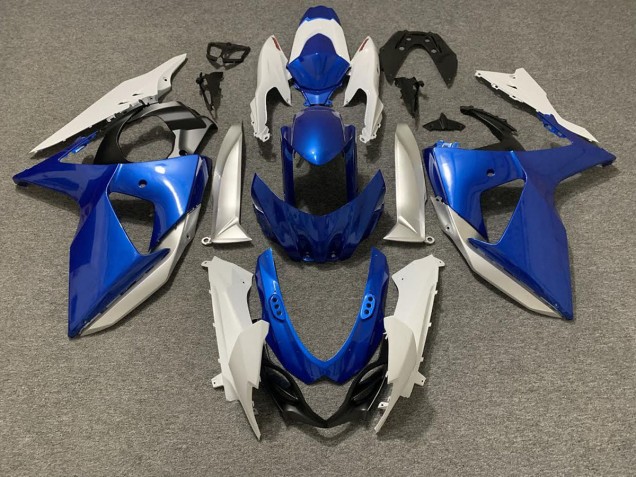 Light Blue & White 09-16 Suzuki GSXR 1000 Fairings Light Blue & White 09-16 Suzuki GSXR 1000 Fairings