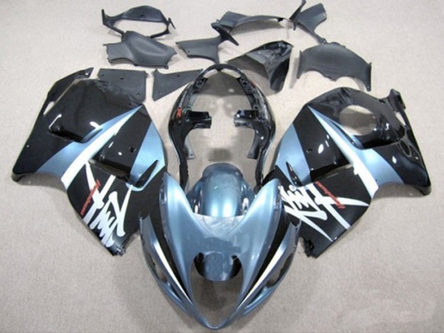 Light Blue and Black 97-07 Suzuki GSXR 1300 Hayabusa Fairings Light Blue and Black 97-07 Suzuki GSXR 1300 Hayabusa Fairings