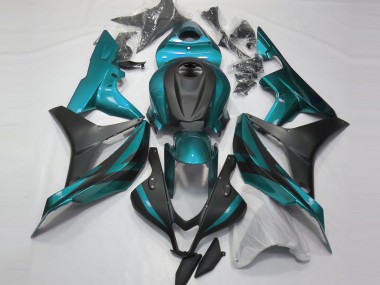 Light Blue and Matte Black 07-08 Honda CBR600RR Fairings