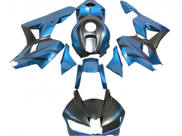 Light Blue and Matte Black 13-23 Honda CBR600RR Fairings Light Blue and Matte Black 13-23 Honda CBR600RR Fairings