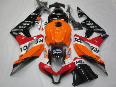 Light Orange Repsol 07-08 Honda CBR600RR Fairings