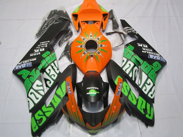 Lime Rossi Matte 04-05 Honda CBR1000RR Fairings Lime Rossi Matte 04-05 Honda CBR1000RR Fairings