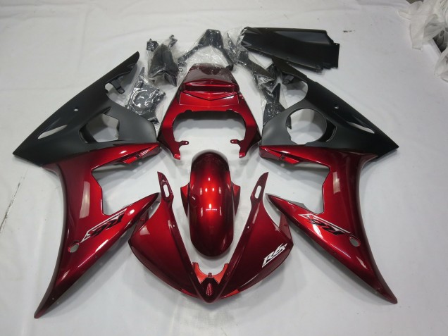 Maroon Red 05 Yamaha R6 Fairings Maroon Red 05 Yamaha R6 Fairings