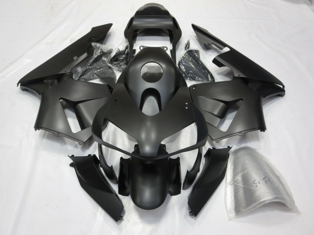 Matte Black 03-04 Honda CBR600RR Fairings Matte Black 03-04 Honda CBR600RR Fairings