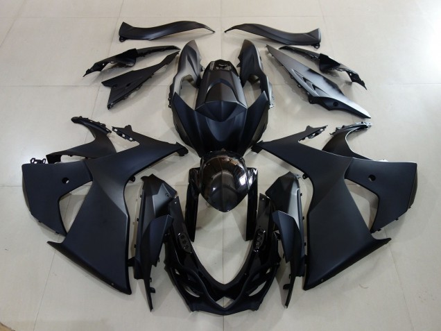 Matte Black 09-16 Suzuki GSXR 1000 Fairings Matte Black 09-16 Suzuki GSXR 1000 Fairings