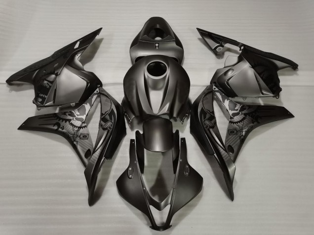 Matte Black Custom Design 09-12 Honda CBR600RR Fairings Matte Black Custom Design 09-12 Honda CBR600RR Fairings