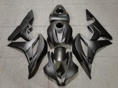 Matte Black 07-08 Honda CBR600RR Fairings