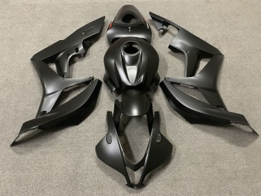 Matte Black 07-08 Honda CBR600RR Fairings