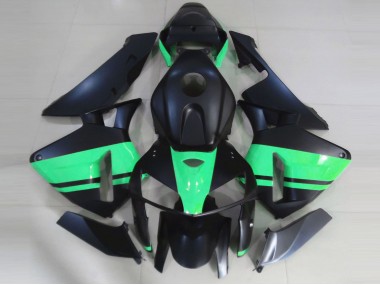 Matte Black & Special Green 05-06 Honda CBR600RR Fairings