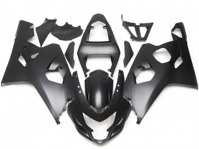 Matte Black Style 04-05 Suzuki GSXR 600-750 Fairings Matte Black Style 04-05 Suzuki GSXR 600-750 Fairings