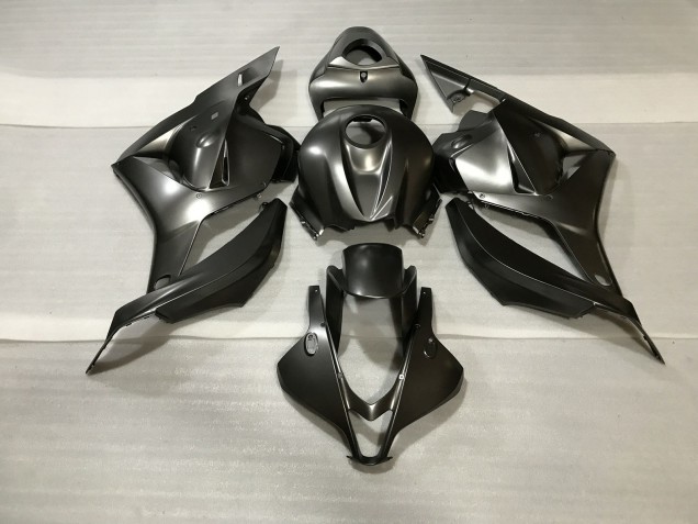 Matte Graphite 09-12 Honda CBR600RR Fairings Matte Graphite 09-12 Honda CBR600RR Fairings